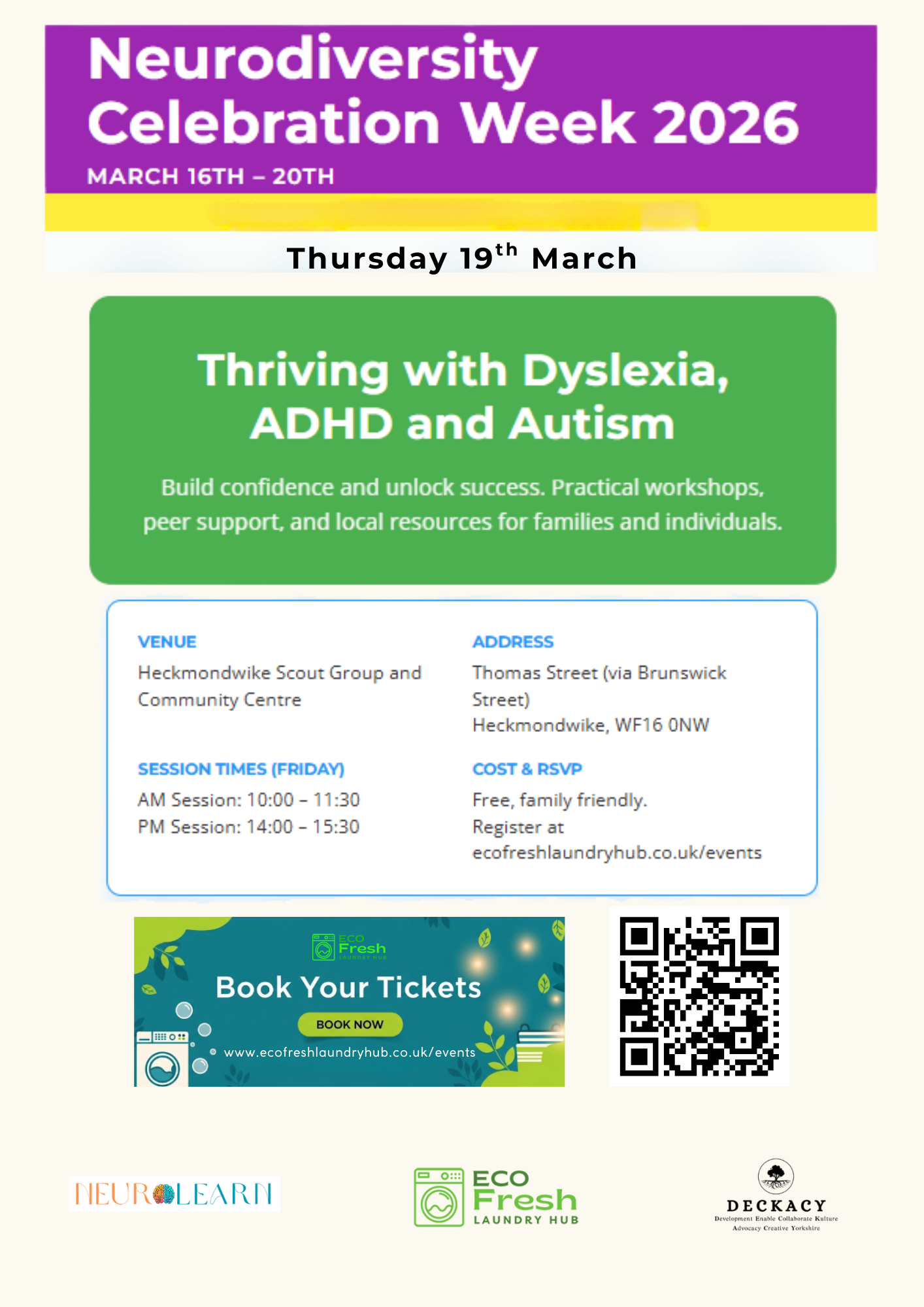 Thriving with Dyslexia, ADHD and Autism